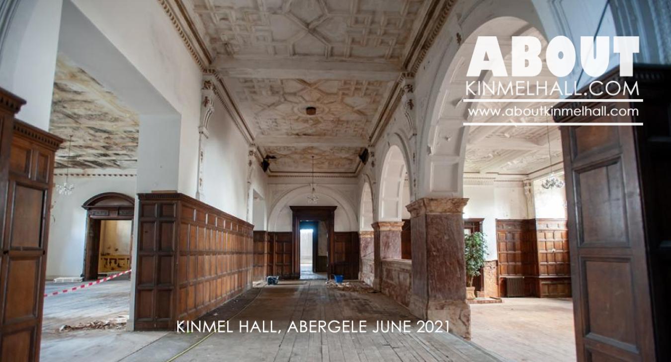 Kinmel Hall After Years of Neglect June 2021