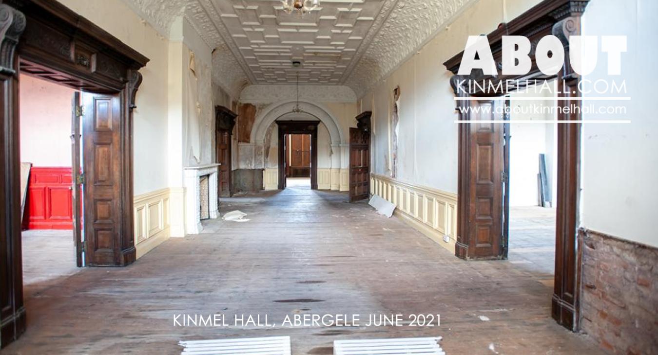 Kinmel Hall After Years of Neglect June 2021