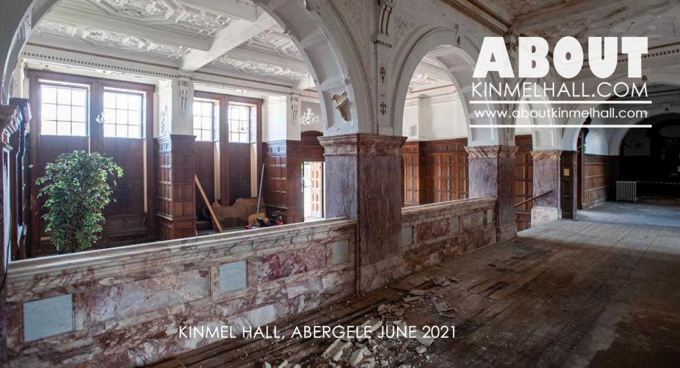 Kinmel Hall After Years of Neglect June 2021
