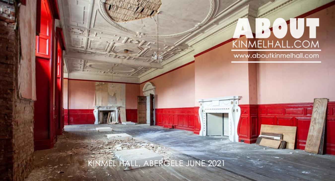 Kinmel Hall After Years of Neglect June 2021