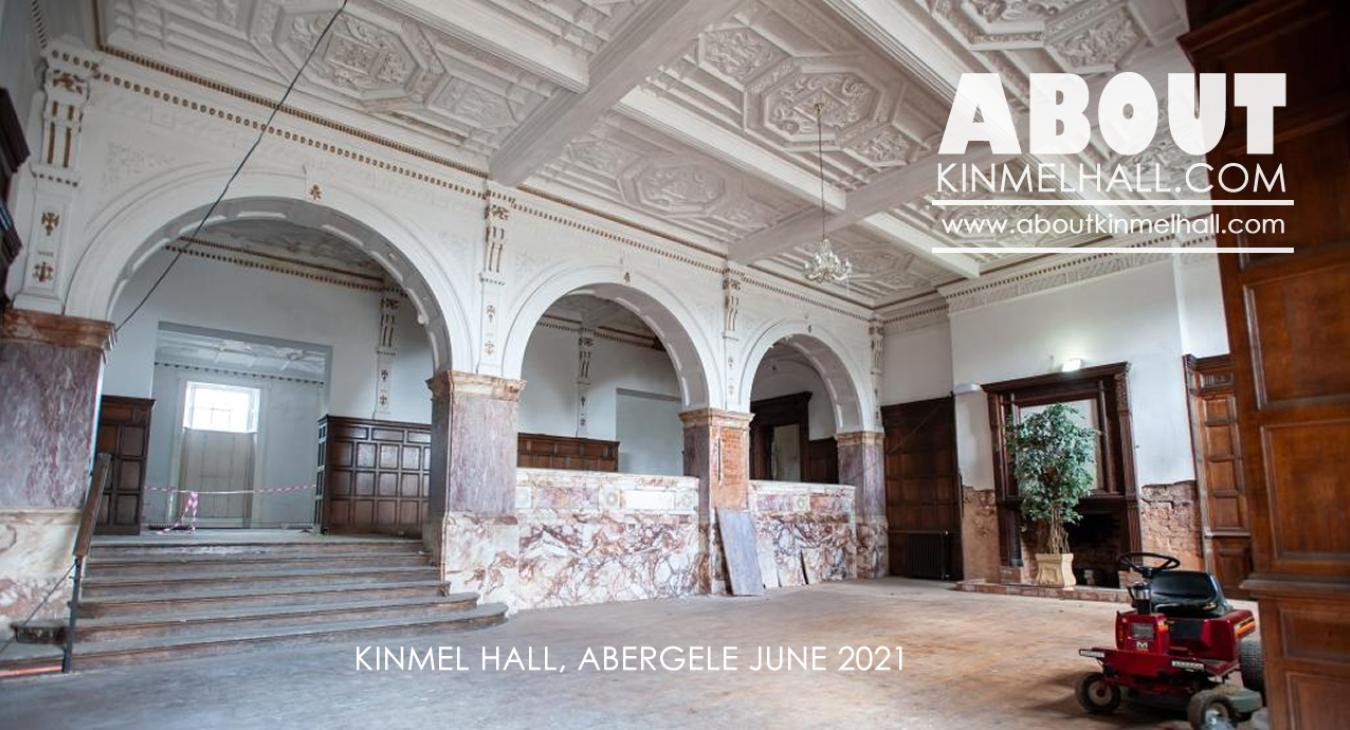 Kinmel Hall After Years of Neglect June 2021
