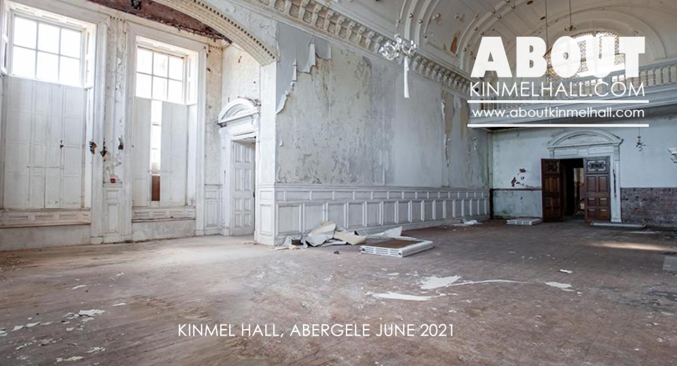 Kinmel Hall After Years of Neglect June 2021