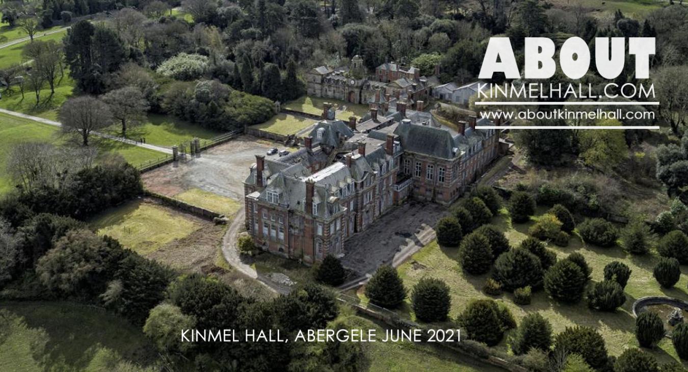 Kinmel Hall After Years of Neglect June 2021